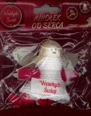 Opakowanie Dekoracja BN - Wesołych Świąt aniolek