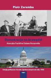 Demokracja na krawędzi. Autor: Zaremba Piotr. Dadada.pl Okładka książki Demokracja na krawędzi