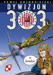 Okładka książki Dywizjon 303 w komiksie