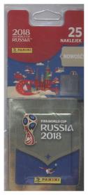 Opakowanie FIFA World Cup Russia 2018 25 naklejek