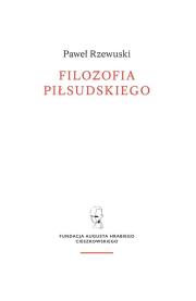 Okładka książki Filozofia Piłsudskiego
