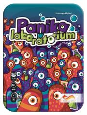 GRA PANIKA W LABORATORIUM. Autor: Ehrhard Dominique. Dadada.pl Okładka książki GRA PANIKA W LABORATORIUM