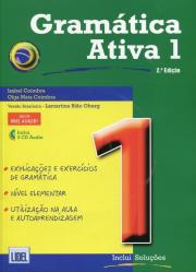 Gramatica Ativa 1 wersja brazylijska + 3CD. Autor:   Praca zbiorowa. Dadada.pl Okładka książki Gramatica Ativa 1 wersja brazylijska + 3CD