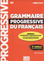 Grammaire progressive du français Livre + CD + Livre-web 100% interactif. Autor: Gregoire Maia. Dadada.pl Okładka książki Grammaire progressive du français Livre + CD + Livre-web 100% interactif