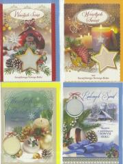 Opakowanie Karnet B6 Boże Nar. Z opłatkiem Świecki (10sz) MIX