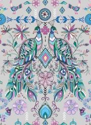 Opakowanie Karnet B6 z kopertą Pampas Peacock