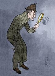 Karnet B6 z kopertą Sherlock Holmes. Wydawca: Museums & Galleries. Dadada.pl Opakowanie Karnet B6 z kopertą Sherlock Holmes