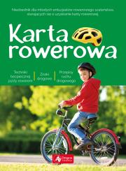 Karta rowerowa. Autor: Iwona Czarkowska. Dadada.pl Okładka książki Karta rowerowa