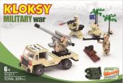 Opakowanie Klocki Kloksy Armia wóz bojowy 3w1 209 elementów