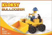 Opakowanie Klocki Kloksy Maszyny budowlane buldożer 45 el.