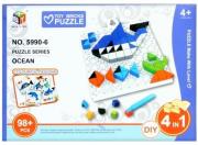 Opakowanie Klocki mozaika 98el ocean