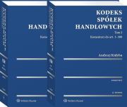 Okładka książki Kodeks spółek handlowych Komentarz Tom 1-2