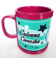 Kraina Lodu, Kubek imienny dla dziecka, Cudowna córeczka. Wydawca: Disney. Dadada.pl Opakowanie Kraina Lodu, Kubek imienny dla dziecka, Cudowna córeczka