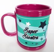 Kraina Lodu, Kubek imienny dla dziecka, Super siostra. Wydawca: Disney. Dadada.pl Opakowanie Kraina Lodu, Kubek imienny dla dziecka, Super siostra