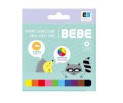 Opakowanie Kredki świecowe  10 kolorów BB KIDS pastel