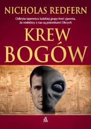 Krew bogów. Autor: Nicholas Redfern. Dadada.pl Okładka książki Krew bogów
