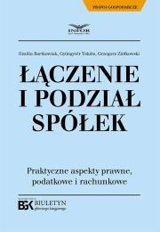 Okładka książki Łączenie i podział spółek