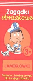 ŁAMIGŁÓWKI ZAGADKI W OBRAZKACH KAPITAN NAUKA. Autor: Opracowanie zbiorowe. Dadada.pl Okładka książki ŁAMIGŁÓWKI ZAGADKI W OBRAZKACH KAPITAN NAUKA