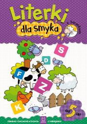 Okładka książki Literki dla smyka z barankiem