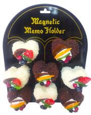 Opakowanie Magnes ciasteczko Squishies babeczka serce zestaw 2 /12 mix wzorów