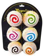 Opakowanie Magnes ciasteczko squishies zestaw 1 babka/6