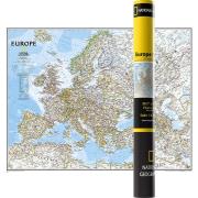 MAPA ŚCIENNA POLITYCZNA EUROPA 1:8 399 000. Wydawca: Lider Serwis Zbigniew Raszka. Dadada.pl Opakowanie MAPA ŚCIENNA POLITYCZNA EUROPA 1:8 399 000