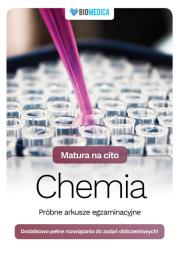 Okładka książki Matura na cito Chemia próbne arkusze egzaminacyjne