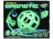 Opakowanie MC Klocki magnetyczne 26 elementów fluorescencyjne MEGA CREATIVE 419124