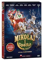Mikołaj i Spółka. Autor: Alain Chabat. Dadada.pl Okładka książki Mikołaj i Spółka