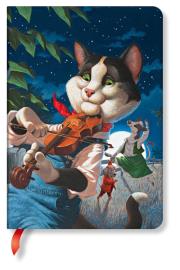 Notatnik Merrymakers Cat and the Fiddle Midi Lined. Wydawca: Paperblanks. Dadada.pl Opakowanie Notatnik Merrymakers Cat and the Fiddle Midi Lined