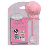 Opakowanie Notesik z długopisem z pomponem Studio Pets