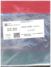 Opakowanie Okładka na podręcznik Lekcja muzyki (25szt) NARNIA