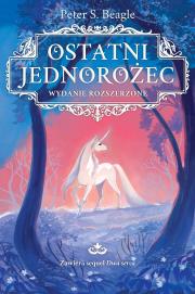 Ostatni jednorożec. Wydanie rozszerzone. Autor: Peter S. Beagle, Michał Kłobukowski. Dadada.pl Okładka książki Ostatni jednorożec. Wydanie rozszerzone