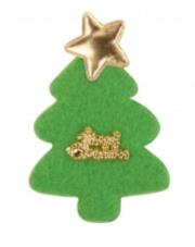 Ozdoba z filcu Choinka 4szt EASY. Wydawca: Easy Stationery. Dadada.pl Opakowanie Ozdoba z filcu Choinka 4szt EASY