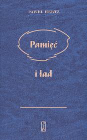 Okładka książki Pamięć i ład