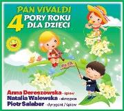 Pan Vivaldi - Cztery Pory Roku dla dzieci CD. Autor:   Praca zbiorowa. Dadada.pl Okładka książki Pan Vivaldi - Cztery Pory Roku dla dzieci CD