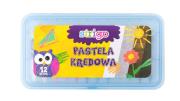 Pastele kredowe 12 kolorów STRIGO. Wydawca: Strigo. Dadada.pl Opakowanie Pastele kredowe 12 kolorów STRIGO