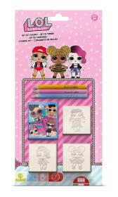 Opakowanie Pieczątki LOL blister z 3 pieczątkami