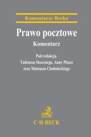 Okładka książki Prawo pocztowe Komentarz