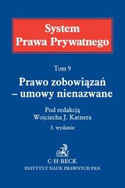 Opakowanie Prawo zobowiązań umowy nienazwane Tom 9
