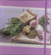 Okładka książki Przepiśnik Fiolet białe kropki