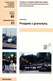 Przygoda z gramatyką. Fleksja i słowotwórstwo imion. Ćwiczenia funkcjonalno-gramatyczne dla cudzoziemców. Autor: Pyzik Józef. Dadada.pl Okładka książki Przygoda z gramatyką. Fleksja i słowotwórstwo imion. Ćwiczenia funkcjonalno-gramatyczne dla cudzoziemców