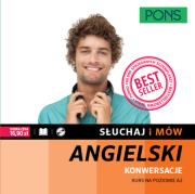 Słuchaj i mów angielski konwersacje +CD. Autor: Opracowanie zbiorowe. Dadada.pl Okładka książki Słuchaj i mów angielski konwersacje +CD
