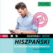 Słuchaj i mów hiszpański kurs średnio zaawansowany +CD. Autor: Opracowanie zbiorowe. Dadada.pl Okładka książki Słuchaj i mów hiszpański kurs średnio zaawansowany +CD