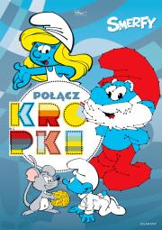 Okładka książki SMERFY POŁĄCZ KROPKI