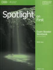 Spotlight on First Exam Booster Workbook + 2CD. Autor: Alastair Lane. Dadada.pl Okładka książki Spotlight on First Exam Booster Workbook + 2CD