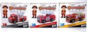 Opakowanie Straż pożarna model do złożenia 3D - pullback