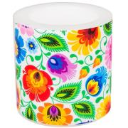 Opakowanie Świeca - łowicka biała FOLKSTAR