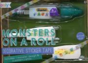 Opakowanie Taśma samoprzylepna dekoracyjna Potworki 3 taśmy