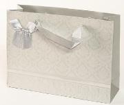 Opakowanie Torba prezentowa M srebrna 0038-01